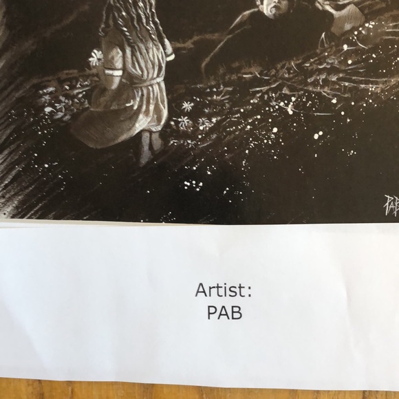 Frankenstein monster art matted 11x14 - Picture 3 of 3